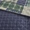 3 Piece Reversible Printed Quilt Set King/Cal King Green/Navy